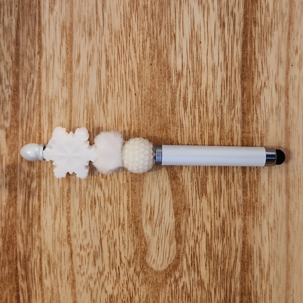Beaded stylus/pen